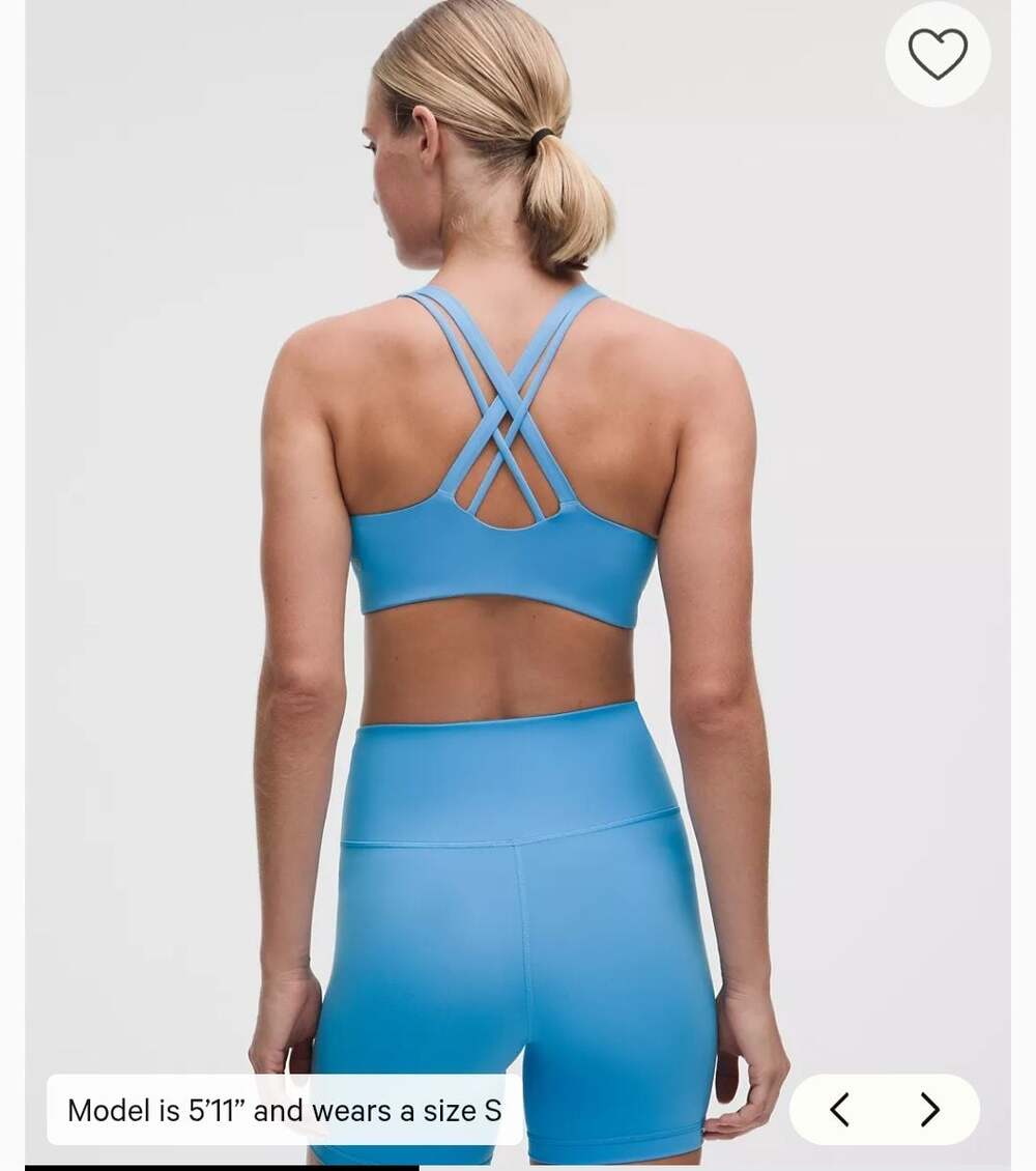 Lululemon Energy Bra *Evolve Medium Support B-D Cups Sz L